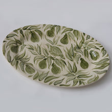 Load image into Gallery viewer, Partridge in a Pear Tree Sgrafitto Hand Painted Platter 04
