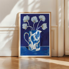 Load image into Gallery viewer, A2 - &#39;Blue Herons on Jug&#39; 01 Print
