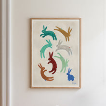 Load image into Gallery viewer, Bunny Rabbits Art Print
