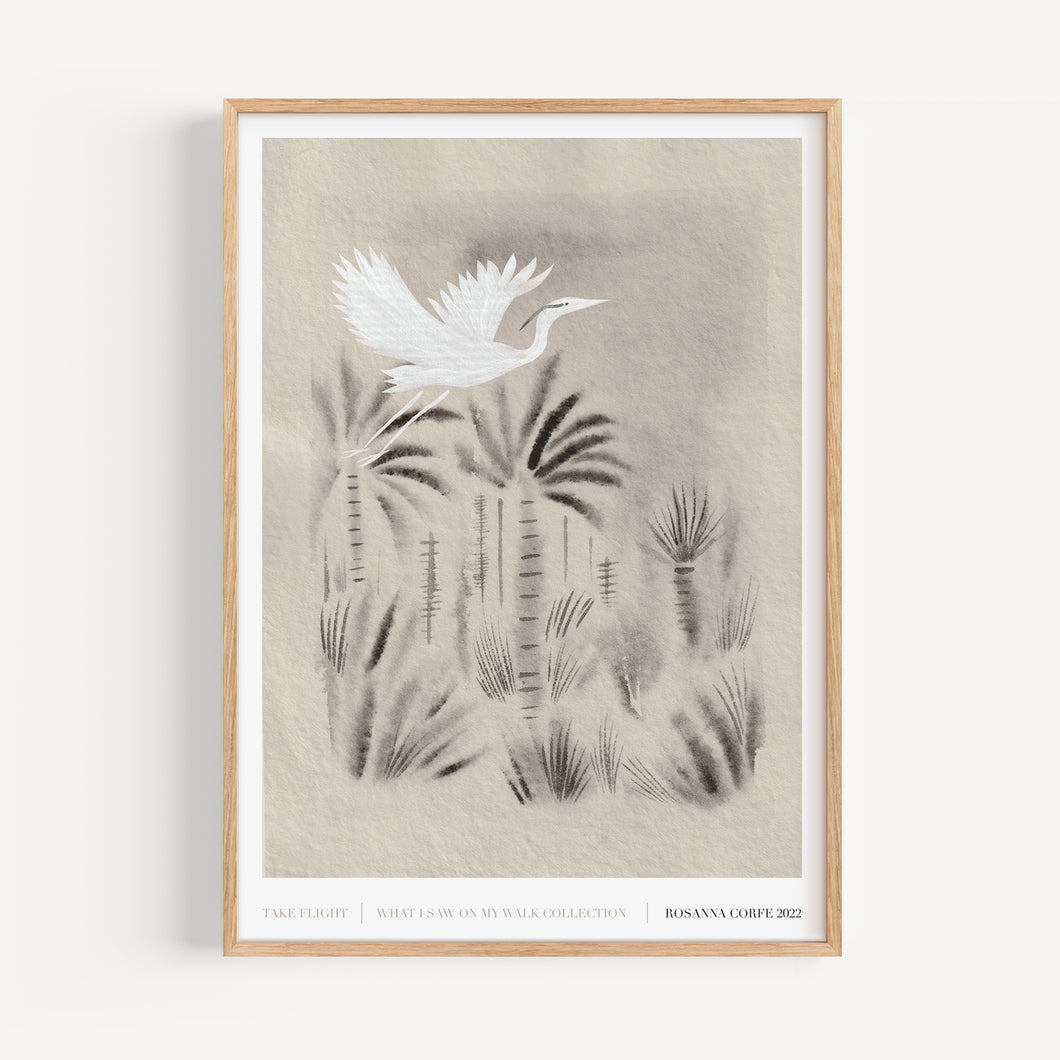 Seconds Sale: A2 Take Flight Print