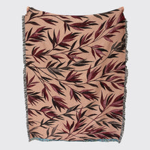 Load image into Gallery viewer, Growth Blush - Recycled Cotton Woven Throw
