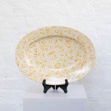 Load image into Gallery viewer, &#39;Sunburst&#39; Floral Platter 01 - Yellow
