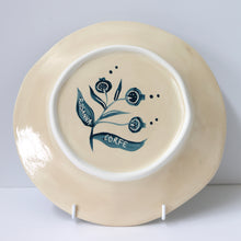 Load image into Gallery viewer, Hand Painted Pomegranate Plate - Teal

