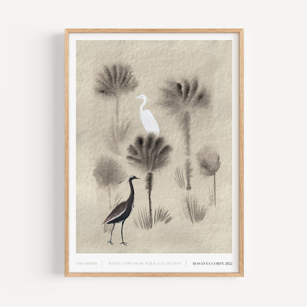 A3 - Two Birds Print