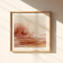 Load image into Gallery viewer, Warm Skies || - 30cm Square Print
