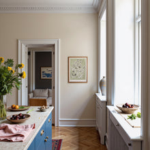 Load image into Gallery viewer, Wishful Green Floral Art Print
