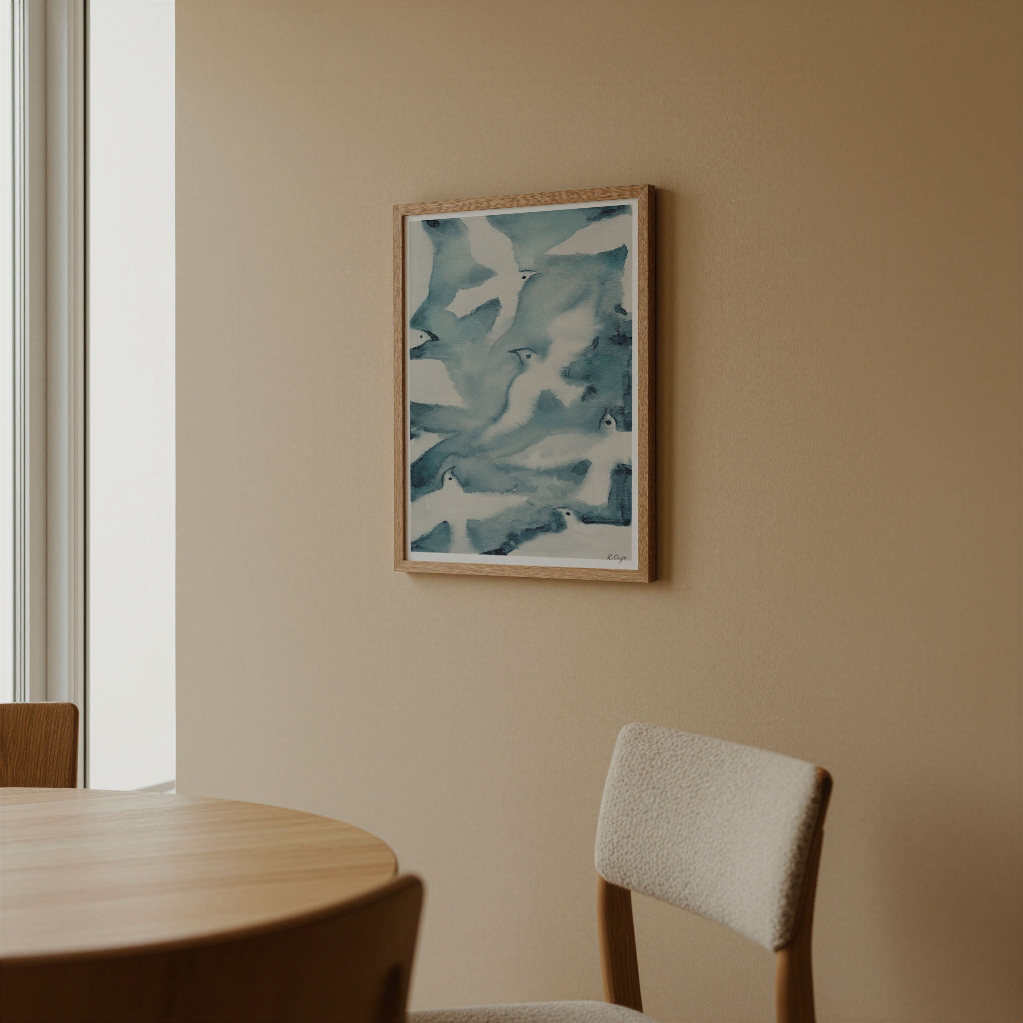 Gulls Art Print