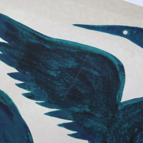 Seconds Sale: A2 Herons Print - Minor marks