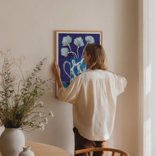 Load and play video in Gallery viewer, Blue Herons Jug Art Print
