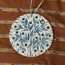 Load image into Gallery viewer, Hand Painted Round Ceramic Ornament
