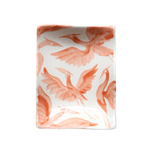 Load image into Gallery viewer, Herons Small Hand painted Trinket Dish - Coral
