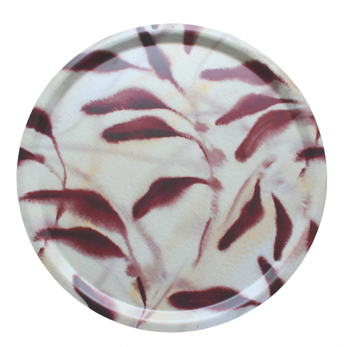 Red Amongst Round Tray (Medium)