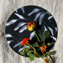 Load image into Gallery viewer, Amongst Round Placemat, Black Navy
