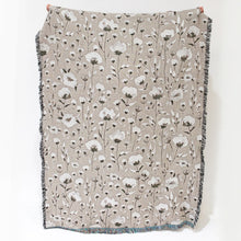 Load image into Gallery viewer, Sample Sale: Vilda Recycled Cotton Woven Throw, Beige
