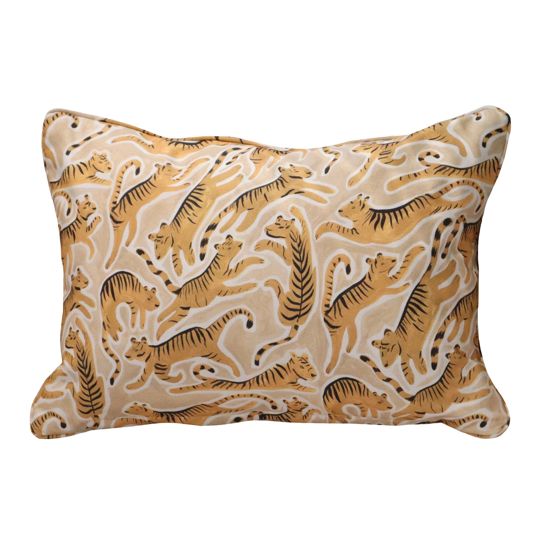 Tigers Rectangle Piped Cushion